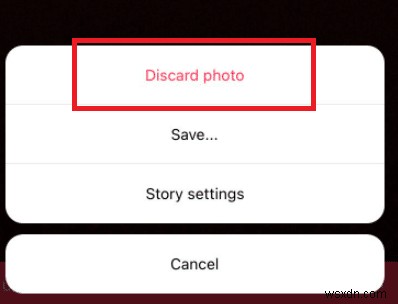 भेजने पर अटकी हुई Instagram पोस्ट को ठीक करें