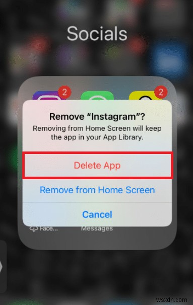 भेजने पर अटकी हुई Instagram पोस्ट को ठीक करें