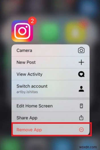 भेजने पर अटकी हुई Instagram पोस्ट को ठीक करें