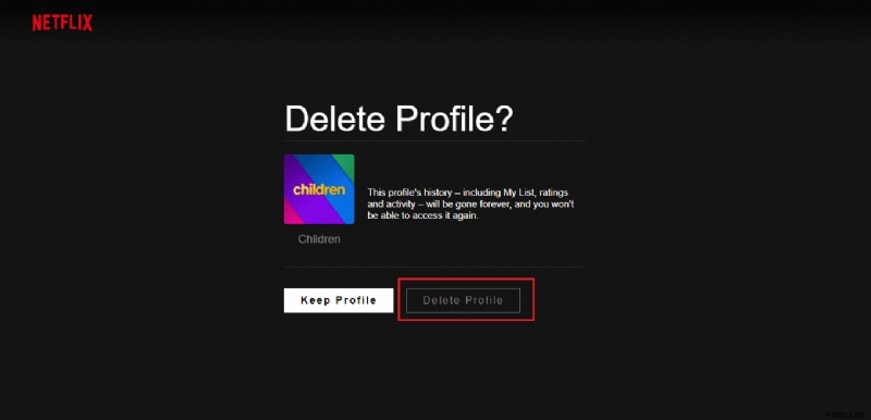 Netflix Profile कैसे Delete करें