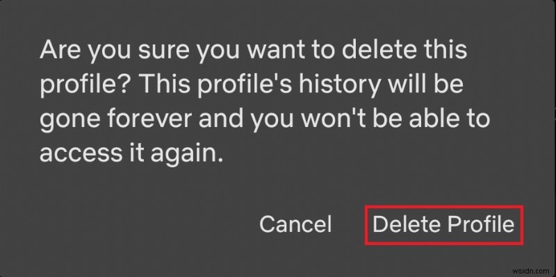 Netflix Profile कैसे Delete करें