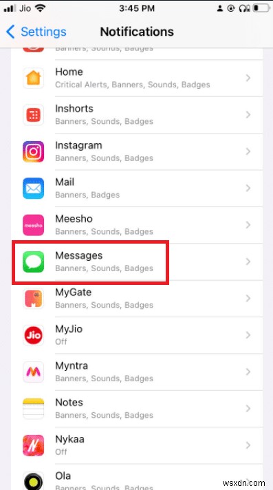 iMessage पर डिलीवर को चुपचाप कैसे बंद करें