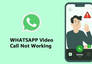 व्हाट्सएप वीडियो कॉल को ठीक करें जो iPhone और Android पर काम नहीं कर रहा है