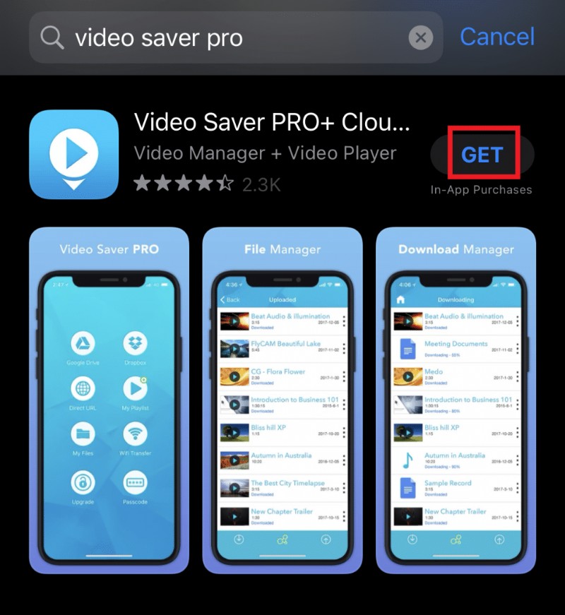 आप iPhone पर केवल प्रशंसकों के वीडियो कैसे डाउनलोड कर सकते हैं