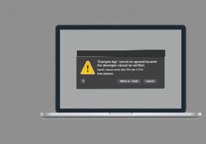 फिक्स खोला नहीं जा सकता क्योंकि मैक में डेवलपर को सत्यापित नहीं किया जा सकता है 