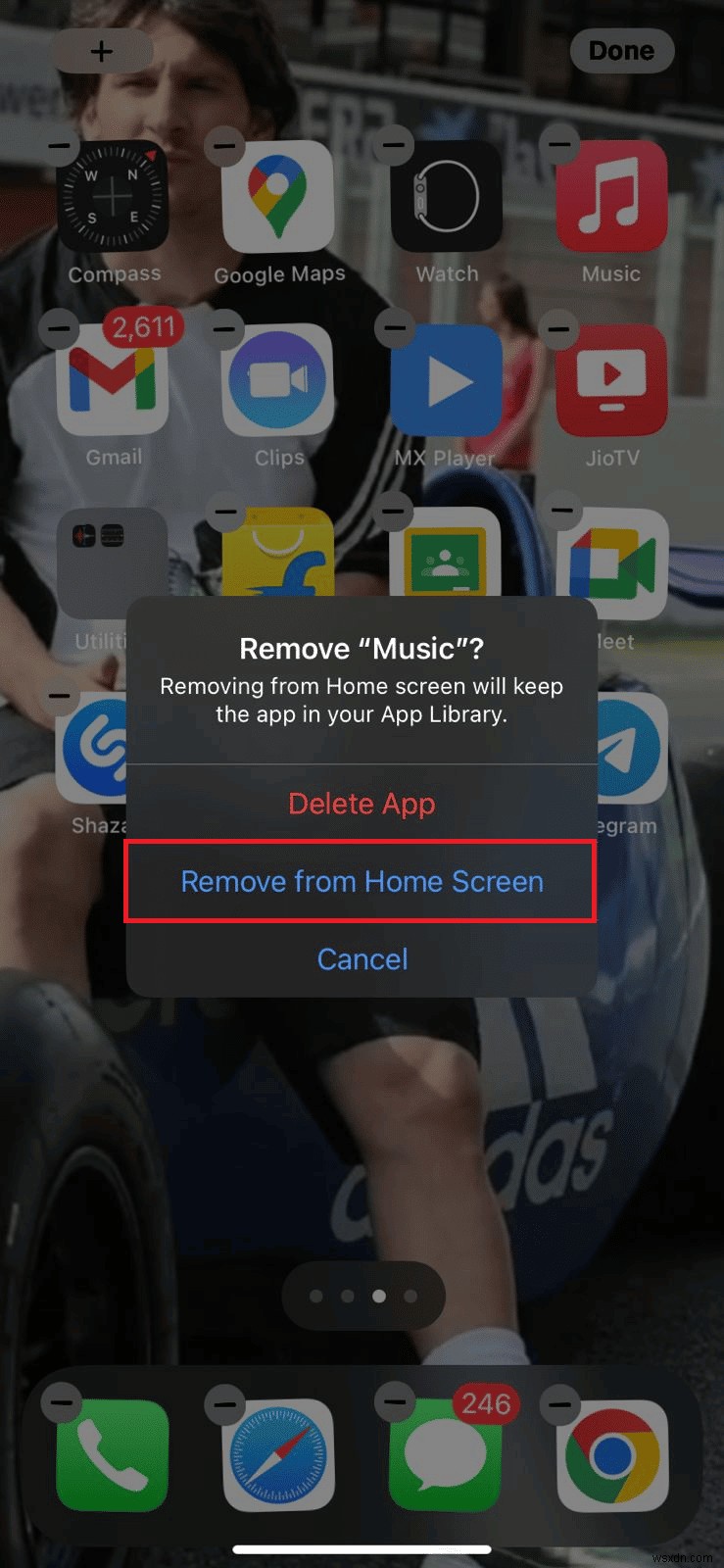 IPhone पर होम स्क्रीन पर ऐप को वापस कैसे रखें 