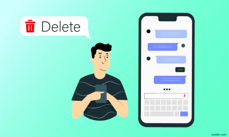 iPhone पर दोनों तरफ से मैसेज कैसे डिलीट करें