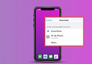 iPhone पर डाउनलोड कहां जाते हैं?
