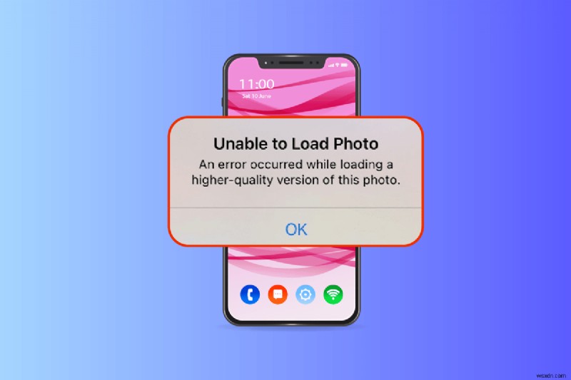 IPhone पर इस फ़ोटो के उच्च गुणवत्ता वाले संस्करण को लोड करते समय हुई त्रुटि को ठीक करें 