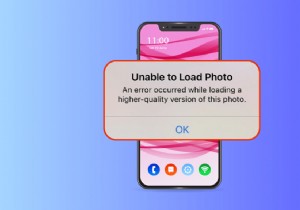 IPhone पर इस फ़ोटो के उच्च गुणवत्ता वाले संस्करण को लोड करते समय हुई त्रुटि को ठीक करें 