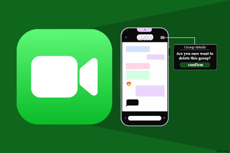 फेसटाइम पर आप किसी ग्रुप को कैसे डिलीट करते हैं