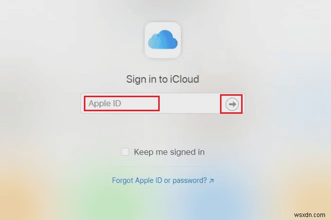 अपने iCloud खाते में कैसे प्रवेश करें