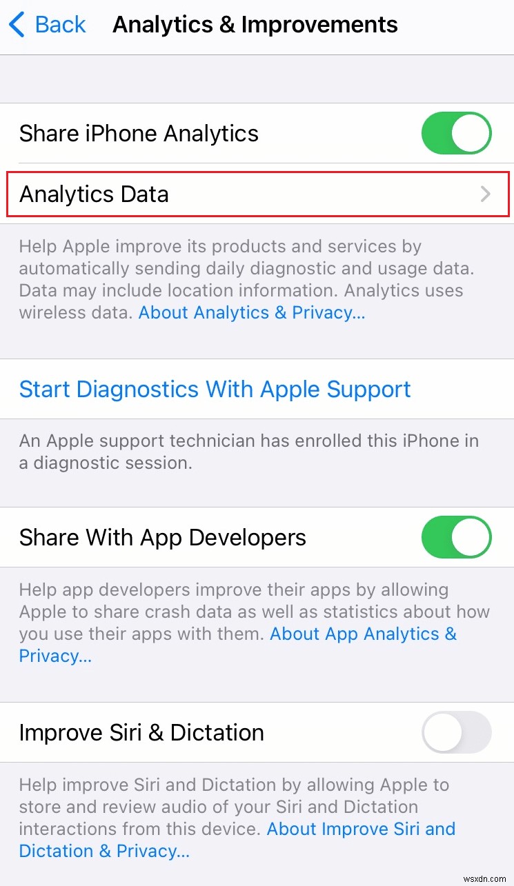 iPhone एनालिटिक्स डेटा को कैसे डिकोड करें