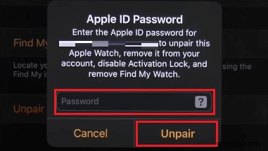 Apple Watch से Apple ID कैसे निकालें