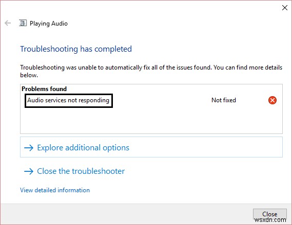 विंडोज 10 में प्रतिक्रिया नहीं देने वाली ऑडियो सेवाओं को कैसे ठीक करें 