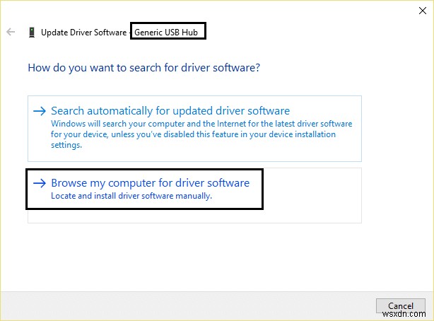 Windows 10 में USB डिवाइस डिस्क्रिप्टर विफलता को ठीक करें