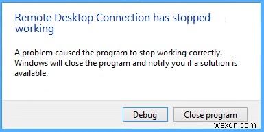 [हल किया गया] एक समस्या के कारण प्रोग्राम सही ढंग से काम करना बंद कर देता है 