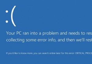 Windows 10 में CRITICAL_PROCESS_DIED को ठीक करें 