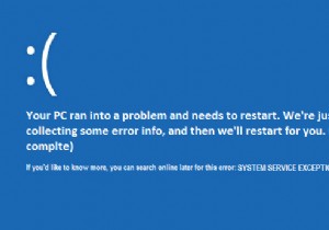 SYSTEM_SERVICE_EXCEPTION (xxxx.sys) ब्लू स्क्रीन ऑफ़ डेथ एरर्स को ठीक करें 