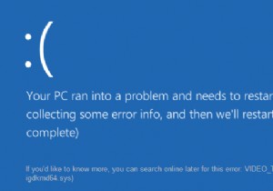 igdkmd64.sys ब्लू स्क्रीन ऑफ़ डेथ एरर को ठीक करें 