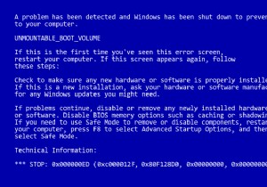अनमाउंटेबल बूट वॉल्यूम स्टॉप एरर को ठीक करें 0x000000ED 