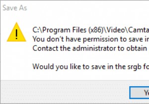आपको इस स्थान पर सहेजने की अनुमति नहीं है [हल किया गया] 