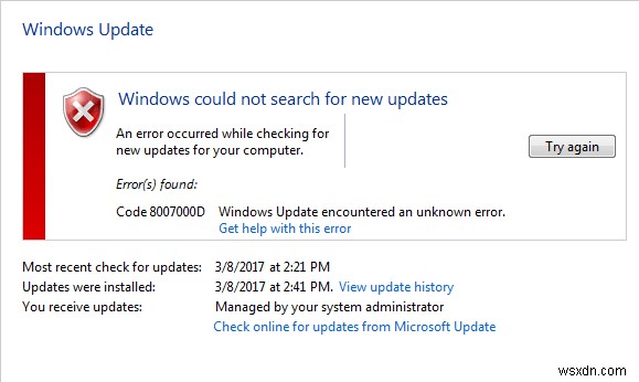 Windows को सक्रिय करने का प्रयास करते समय त्रुटि कोड 0x8007000D ठीक करें 