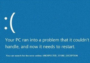 [हल किया गया] विंडोज 10 में अनपेक्षित स्टोर अपवाद बीएसओडी 