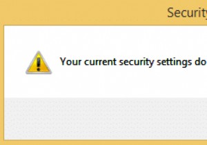 आपकी वर्तमान सुरक्षा सेटिंग्स इस फ़ाइल को डाउनलोड करने की अनुमति नहीं देती हैं [SOLVED] 