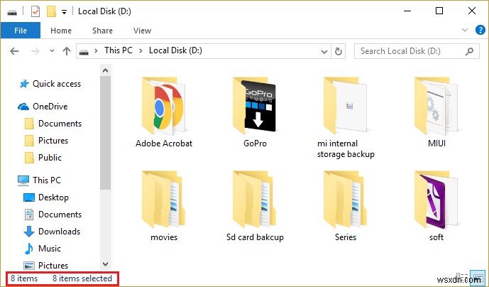 फिक्स फाइल एक्सप्लोरर चयनित फाइलों या फ़ोल्डरों को हाइलाइट नहीं करता है 