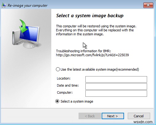 विंडोज 10 में सिस्टम इमेज बैकअप कैसे बनाएं