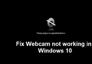 Windows 10 में काम नहीं कर रहे वेबकैम को ठीक करें