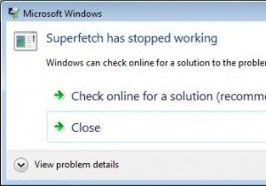 फिक्स सुपरफच ने काम करना बंद कर दिया है 