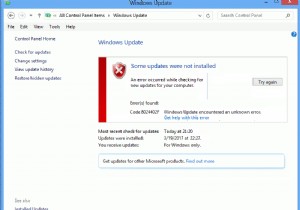 Windows अद्यतन त्रुटि कोड 0x80072efe ठीक करें 
