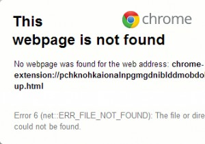 Google Chrome त्रुटि 6 ठीक करें (नेट ::ERR_FILE_NOT_FOUND) 