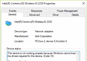 डिवाइस मैनेजर में नेटवर्क एडेप्टर त्रुटि कोड 31 को ठीक करें 