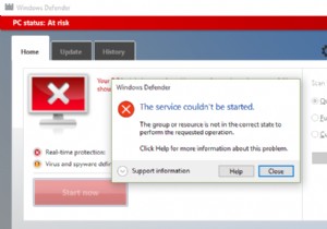 विंडो डिफेंडर त्रुटि को ठीक करें 0x800705b4 