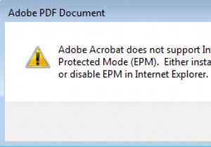 Internet Explorer में PDF फ़ाइलें खोलने में असमर्थ को ठीक करें 