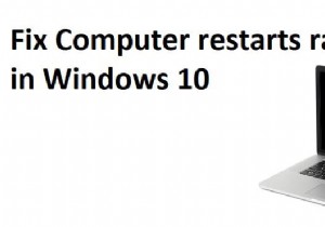 कंप्यूटर विंडोज 10 पर बेतरतीब ढंग से पुनरारंभ होता है [हल किया गया]
