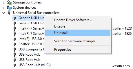 USB डिवाइस के प्लग इन होने पर फिक्स कंप्यूटर शट डाउन हो जाता है 
