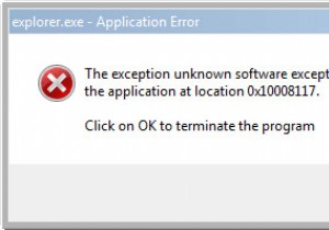फिक्स अपवाद अज्ञात सॉफ़्टवेयर अपवाद (0x40000015) अनुप्रयोग में उत्पन्न हुआ 