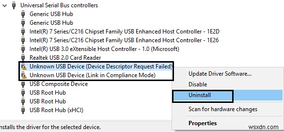 फिक्स USB नॉट वर्किंग एरर कोड 39 