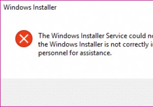  विंडोज इंस्टालर सेवा तक नहीं पहुंचा जा सका  [हल] 