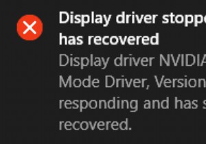 NVIDIA कर्नेल मोड ड्राइवर ने प्रत्युत्तर देना बंद कर दिया है [हल] 