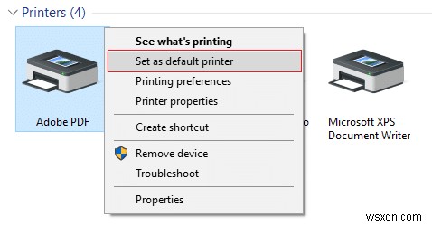 प्रिंटर को कैसे ठीक करें सक्रिय नहीं त्रुटि कोड 20 