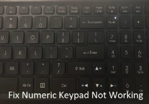 विंडोज 10 में न्यूमेरिक कीपैड काम नहीं कर रहा है [हल किया गया] 