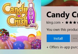 विंडोज 10 से कैंडी क्रश सोडा सागा निकालें 