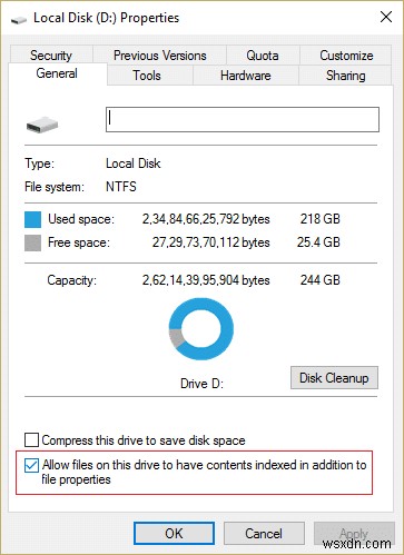 Searchindexer.exe उच्च CPU उपयोग को ठीक करें 