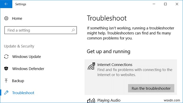 नेटवर्क कनेक्टिविटी के लिए आवश्यक Windows सॉकेट्स रजिस्ट्री प्रविष्टियाँ ठीक करें गायब हैं 