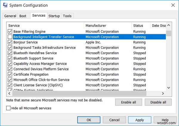 सर्विस होस्ट द्वारा उच्च CPU उपयोग को ठीक करें:स्थानीय सिस्टम 